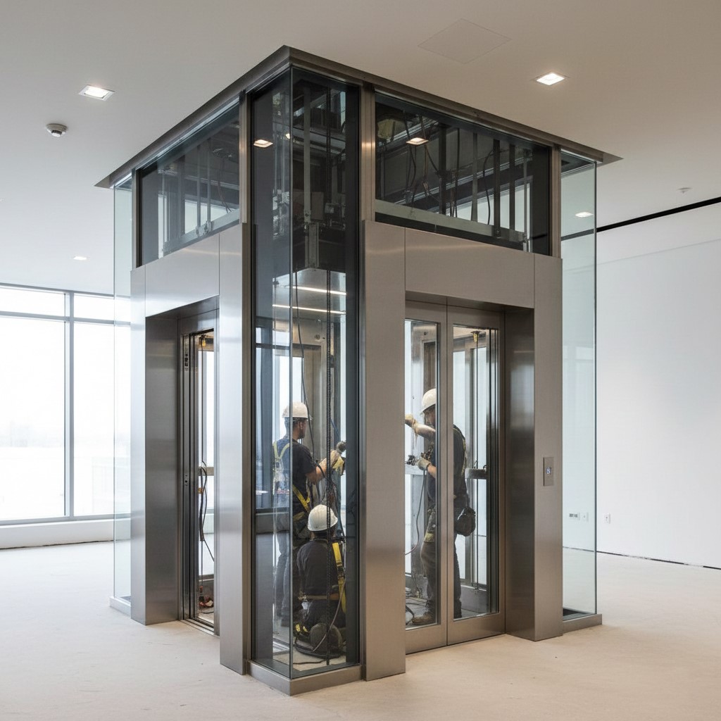 مصاعد حديثة